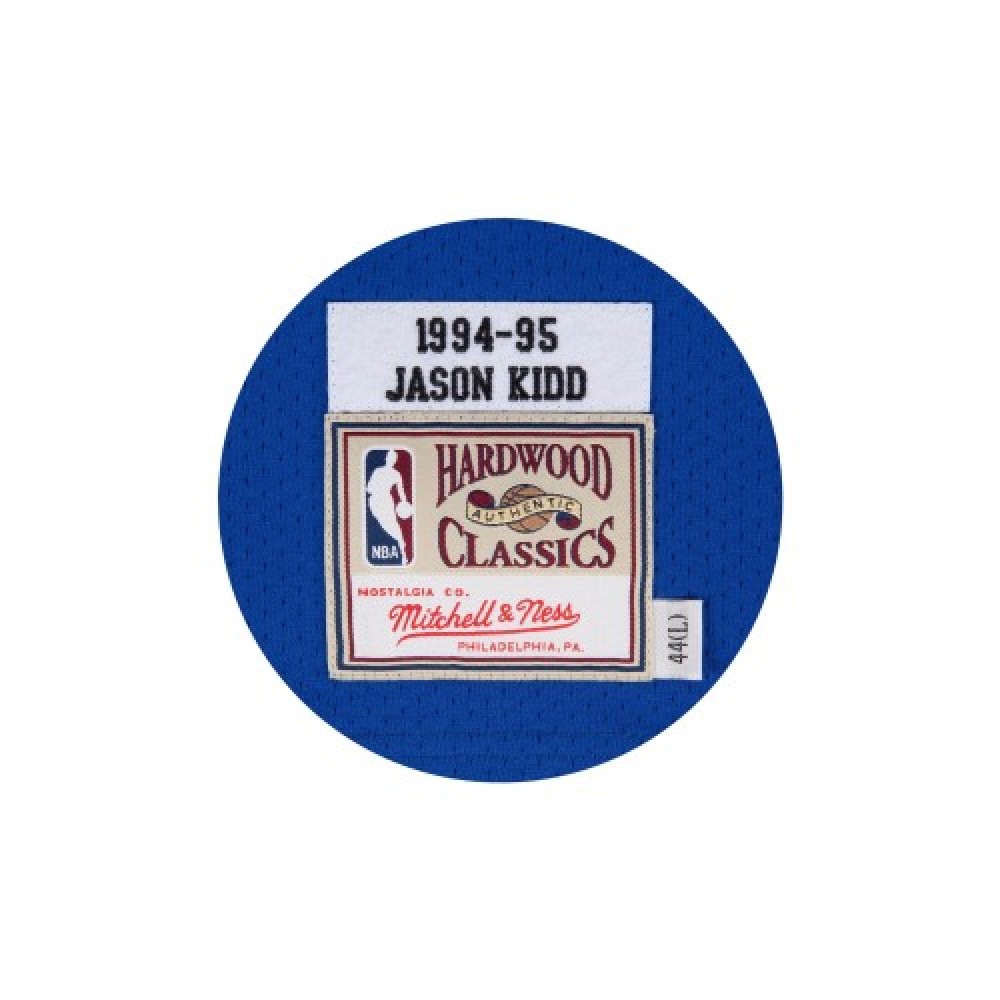 Men's Dallas Mavericks Jason Kidd #5 Throwback Blue 1994-95 Hardwood Classics Jersey-Pro Kit Vault | Brand New 26/27 Sports Jerseys